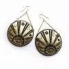 New In Rosita Bonita Lucky Medallion Earrings Gold 1 New In Rosita Bonita Lucky Medallion Earrings Gold