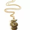 Rosita Bonita Serpent Snake Necklace Gold Black New In 2 Rosita Bonita Serpent Snake Necklace Gold Black New In