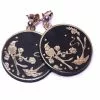 New In Rosita Bonita Toledo Coin Earrings Black 2 New In Rosita Bonita Toledo Coin Earrings Black
