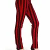 Run And Fly Madmen Skinny Jeans Black Red New In