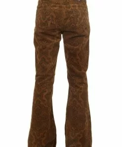 Run And Fly Run & Fly Mens Hendrix Corduroy 70's Flared Trousers Tobacco Brown New In 19 Run And Fly Run & Fly Mens Hendrix Corduroy 70's Flared Trousers Tobacco Brown New In