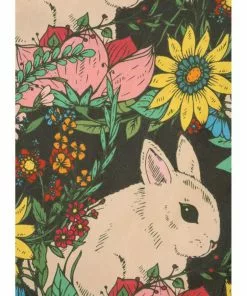 New In Run And Fly Spring Bunny 60's Dress