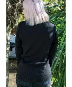 Run And Fly Run & Fly Daisy Chain 60's Sweater Black 9 Run And Fly Run & Fly Daisy Chain 60's Sweater Black