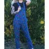 Run And Fly New In Run & Fly Paisley Dungarees Blue