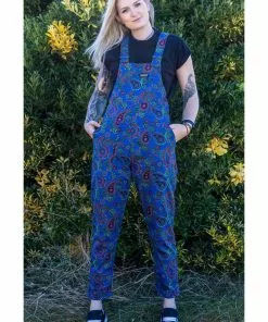 Run And Fly New In Run & Fly Paisley Dungarees Blue 15 Run And Fly New In Run & Fly Paisley Dungarees Blue