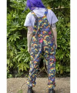 Run And Fly Run & Fly Katie Abey Positivity Dungarees Multi