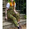 Run And Fly Run & Fly Katie Abey Mushroom Dungarees Green New In 1 Run And Fly Run & Fly Katie Abey Mushroom Dungarees Green New In