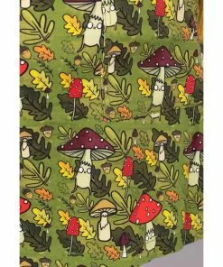 Run And Fly Run & Fly Katie Abey Mushroom Dungarees Green New In