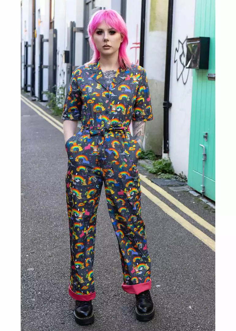 Run And Fly New In Run & Fly Katie Abey Positivity Jumpsuit Multicolour 6 Run And Fly New In Run & Fly Katie Abey Positivity Jumpsuit Multicolour