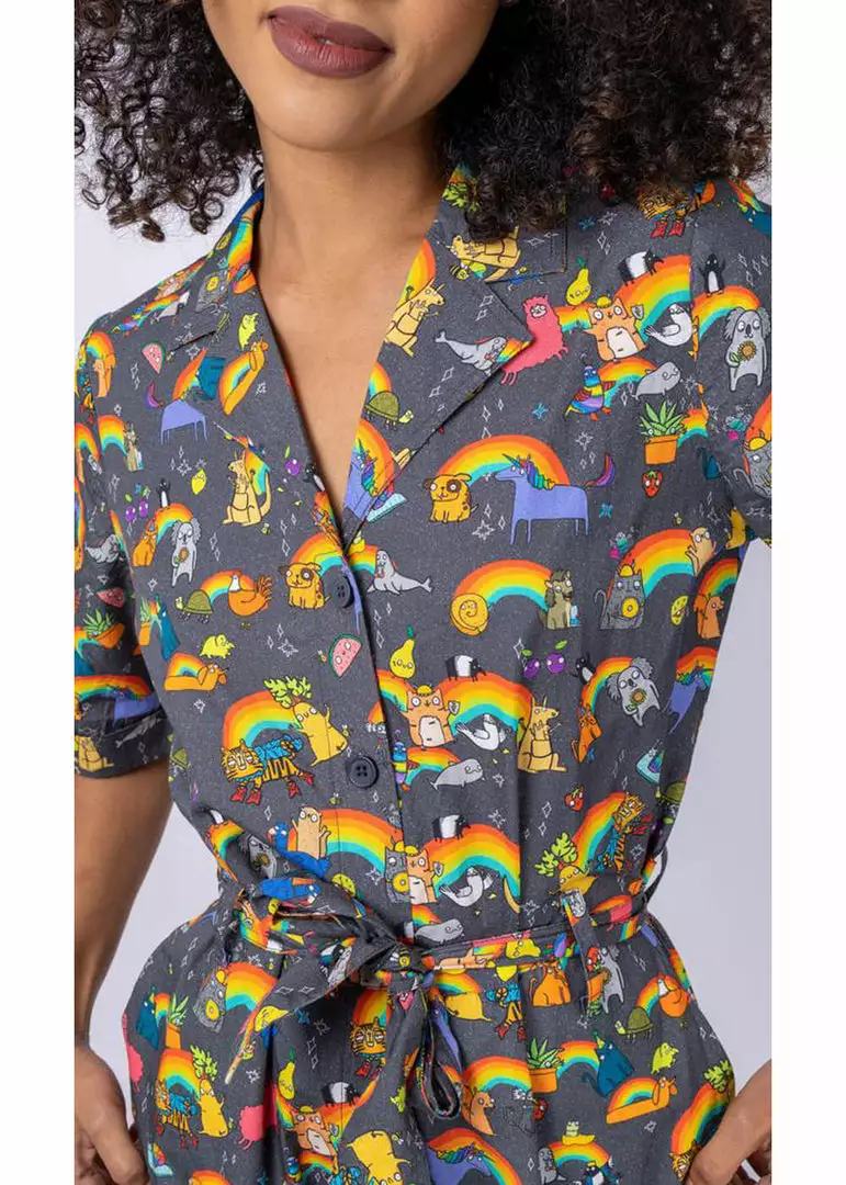 Run And Fly New In Run & Fly Katie Abey Positivity Jumpsuit Multicolour 4 Run And Fly New In Run & Fly Katie Abey Positivity Jumpsuit Multicolour