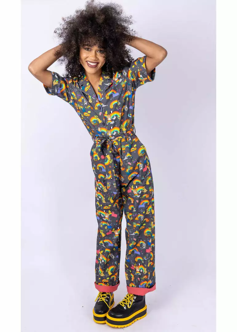 Run And Fly New In Run & Fly Katie Abey Positivity Jumpsuit Multicolour 3 Run And Fly New In Run & Fly Katie Abey Positivity Jumpsuit Multicolour