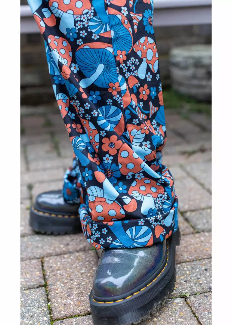 Run And Fly Run & Fly Magic Mushroom Jumpsuit Black New In 9 Run And Fly Run & Fly Magic Mushroom Jumpsuit Black New In