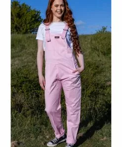 Run And Fly New In Run & Fly Lightweight Twill 70's Dungarees Cherryblossom