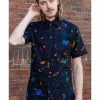 Run And Fly Run & Fly Mens Cosmic Space Shirt Black 2 Run And Fly Run & Fly Mens Cosmic Space Shirt Black