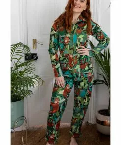 Run And Fly Run & Fly Orangutan Boilersuit Jumpsuit Green New In