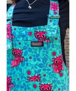 Run And Fly Run & Fly Dragon Twill 70's Dungarees Multi New In 10 Run And Fly Run & Fly Dragon Twill 70's Dungarees Multi New In