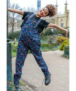 New In Run And Fly Memphis 60's Dungarees Black