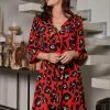Smashed Lemon Mark My Spots 60's Dress Red Black New In 2 Smashed Lemon Mark My Spots 60's Dress Red Black New In