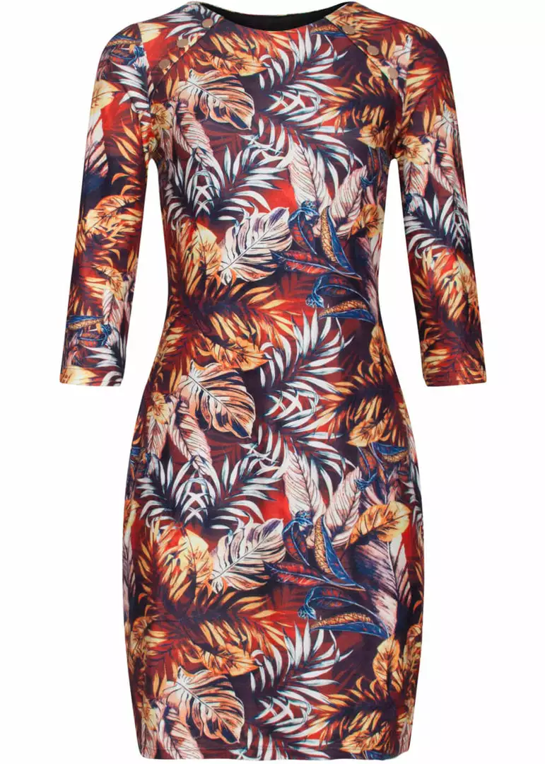 New In Smashed Lemon Desert Rose 60's Pencil Dress Cognac 4 New In Smashed Lemon Desert Rose 60's Pencil Dress Cognac