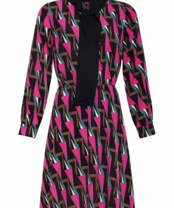 Smashed Lemon Arcade 60's A-Line Dress Pink New In