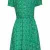 New In Smashed Lemon Dearest Daisy 60's A-Line Dress Green 2 New In Smashed Lemon Dearest Daisy 60's A-Line Dress Green