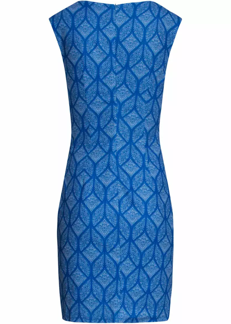 Smashed Lemon Druplet 60's Pencil Dress Blue New In 4 Smashed Lemon Druplet 60's Pencil Dress Blue New In