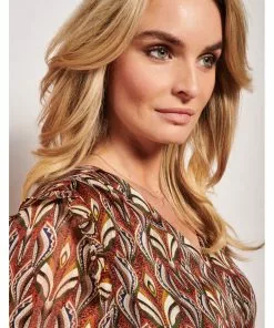 Smashed Lemon Autumn Trance 70's Maxi Dress Brown Red 10 Smashed Lemon Autumn Trance 70's Maxi Dress Brown Red