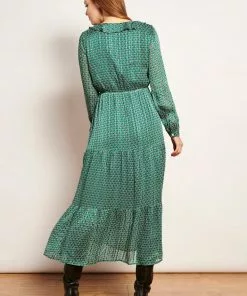 Smashed Lemon Hamam 70's Maxi Dress Black Emerald New In 11 Smashed Lemon Hamam 70's Maxi Dress Black Emerald New In