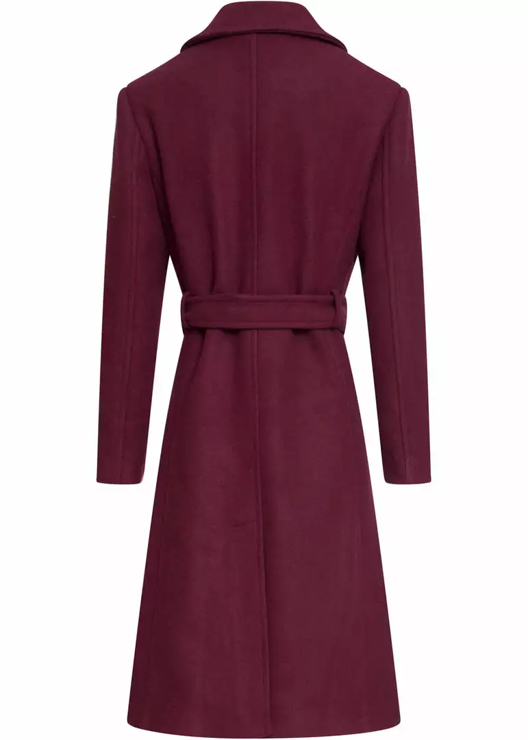 Smashed Lemon Fierce For Days 70's Coat Dark Red 5 Smashed Lemon Fierce For Days 70's Coat Dark Red