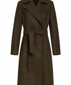 Smashed Lemon Fierce For Days 70's Coat Olive Green