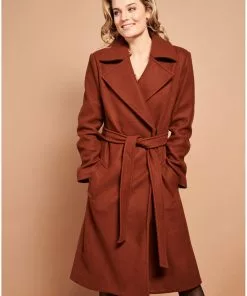 Smashed Lemon Fierce For Days 70's Coat Cognac