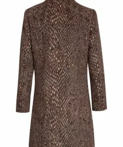 Smashed Lemon Forest Colours 60's Coat Brown New In 11 Smashed Lemon Forest Colours 60's Coat Brown New In