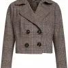 Smashed Lemon Model My Houndstooth 60's Jacket Beige