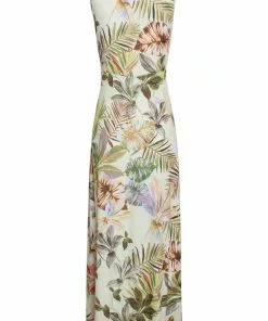 Smashed Lemon Easy Breezy 70's Maxi Dress Multi