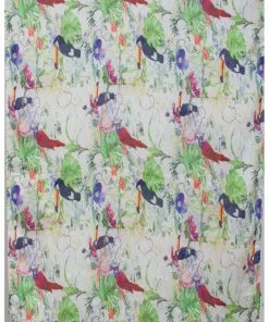 Smashed Lemon Shawl Tropical Birds New In