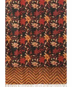 New In Smashed Lemon Storytime Floral Scarf