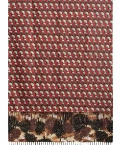 Smashed Lemon Crowned Crane Bird Scarf