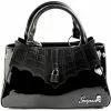 Sourpuss Locked Out Glossy Bag Black 2 Sourpuss Locked Out Glossy Bag Black