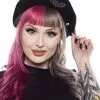 Sourpuss Creepy Beret Black New In