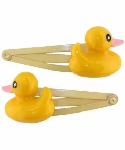 Succubus Duck Clic Clac Set Hairclips Yellow