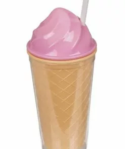 Succubus Gifts Set 2 Ice Cream Tumbler With Straws