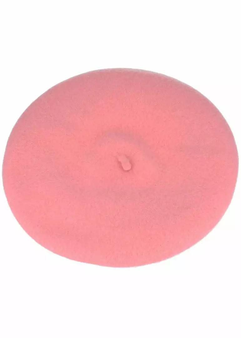 Succubus Headwear Sandy 60's Beret Baby Pink New In 4 Succubus Headwear Sandy 60's Beret Baby Pink New In