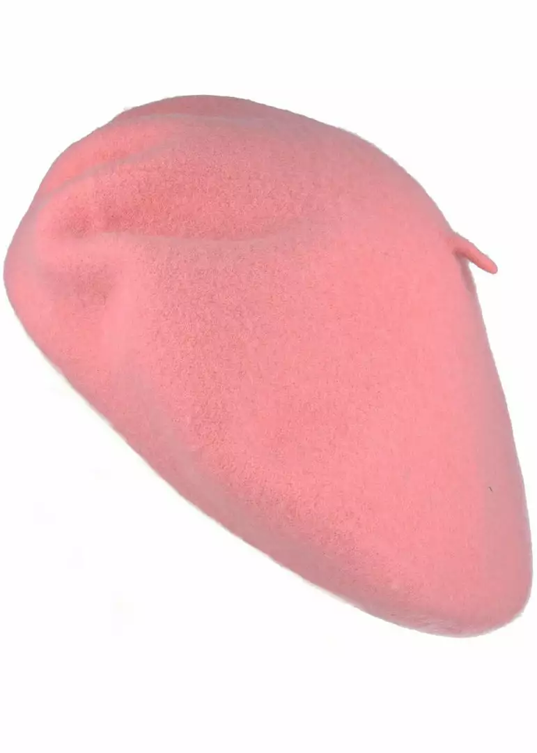 Succubus Headwear Sandy 60's Beret Baby Pink New In 3 Succubus Headwear Sandy 60's Beret Baby Pink New In