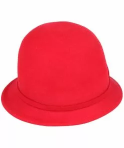 Succubus Headwear Naomi 60's Cloche Hat Red New In