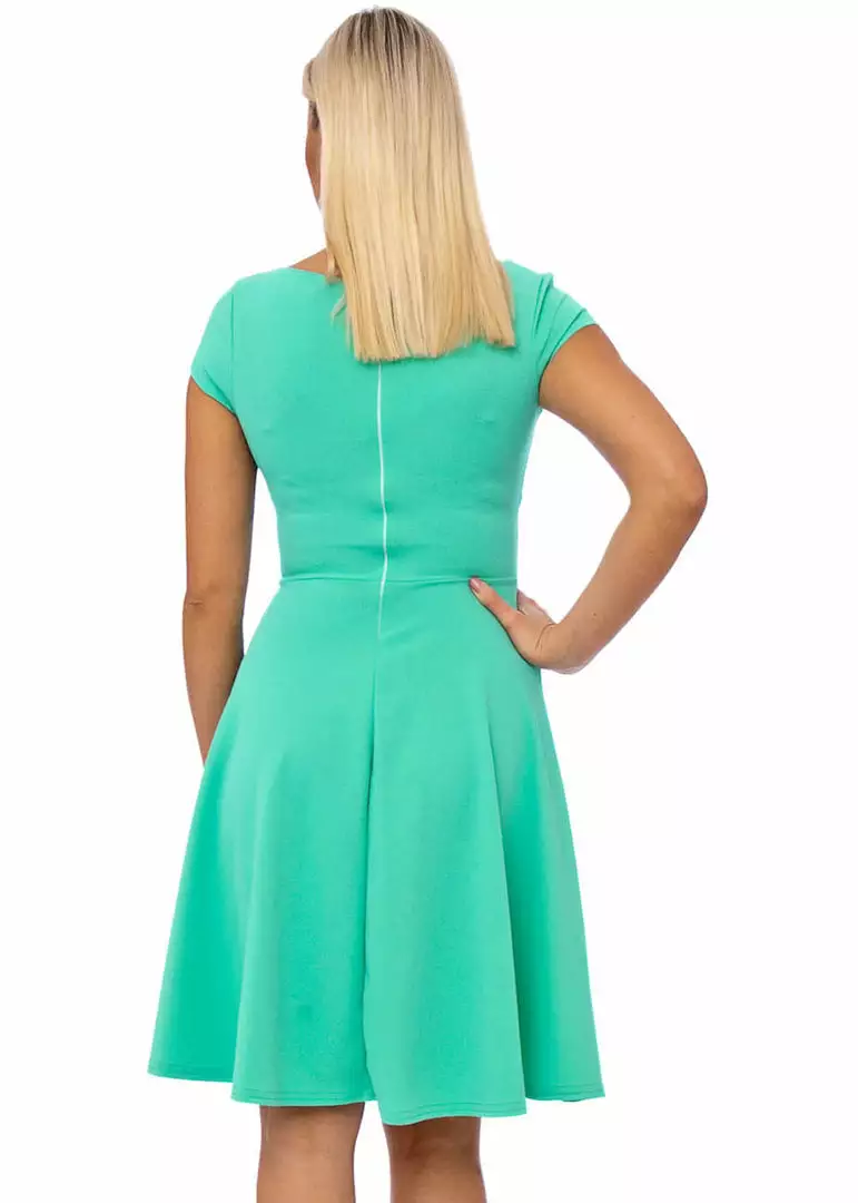 New In Succubus Tiffany 60's Swing Dress Mint 4 New In Succubus Tiffany 60's Swing Dress Mint