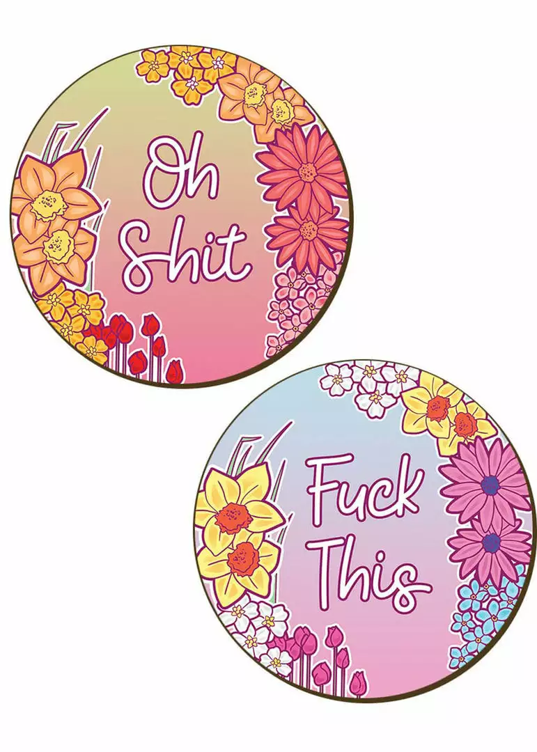 New In Succubus Gifts Offensive Set 4 Coasters 6 New In Succubus Gifts Offensive Set 4 Coasters
