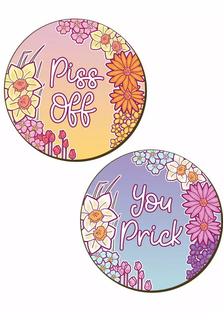 New In Succubus Gifts Offensive Set 4 Coasters 5 New In Succubus Gifts Offensive Set 4 Coasters