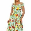 Succubus Suzie Floral 50's Swing Dress Mint New In 2 Succubus Suzie Floral 50's Swing Dress Mint New In