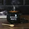 Succubus Witches Broth Cauldron Tureen With Spoon Black New In 1 Succubus Witches Broth Cauldron Tureen With Spoon Black New In