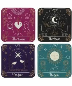 New In Succubus Tarot Card Set Coasters